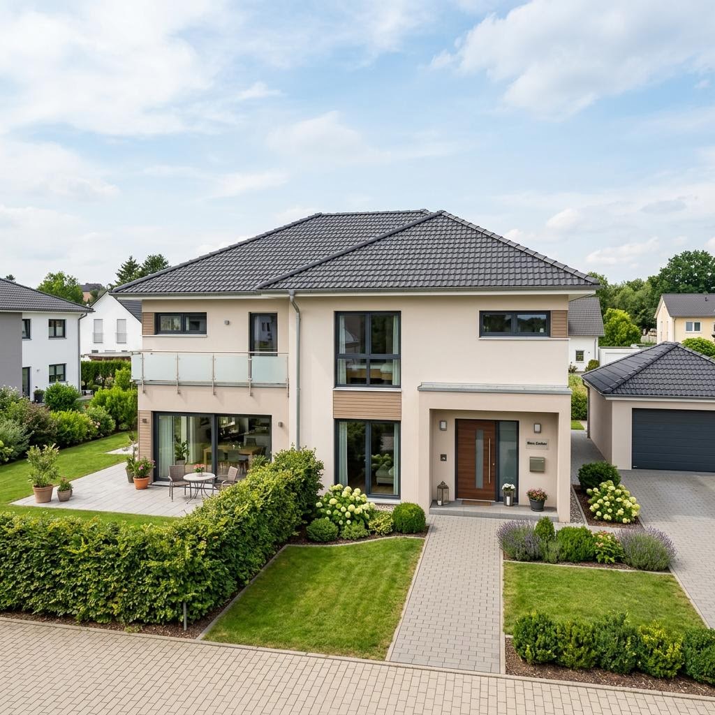 Doppelhaus Doppelhaus Celebration 122 von Bien-Zenker — Zeltdach, 122 m²