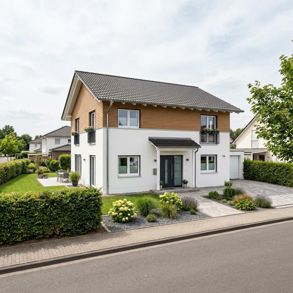 Einfamilienhaus Jedermann Klassik von Büdenbender Hausbau — Holztafelbau mit 122 m²