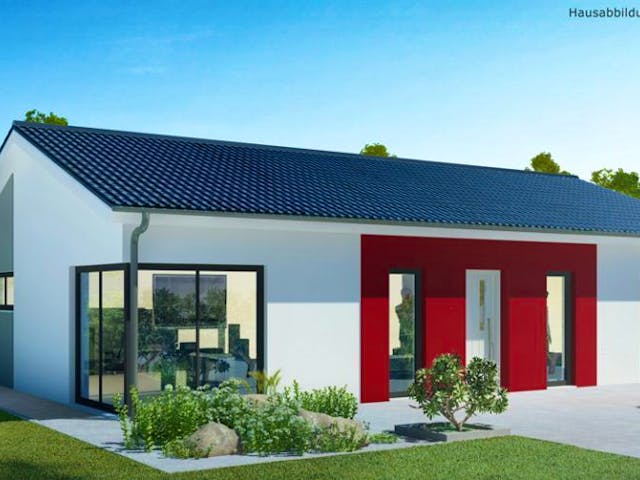 Bungalow BL 95 Variante M von Baudirekt — kompakter Massiv-Bungalow mit 94 m² und Walmdach