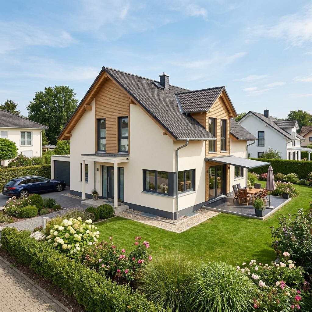 Einfamilienhaus Family VIO von Kern-Haus mit Satteldach — Massivhaus mit 145 m²
