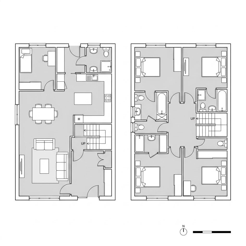 Grundriss SUNSHINE 143 V4 von Living Haus — 145 m², 5 Zimmer