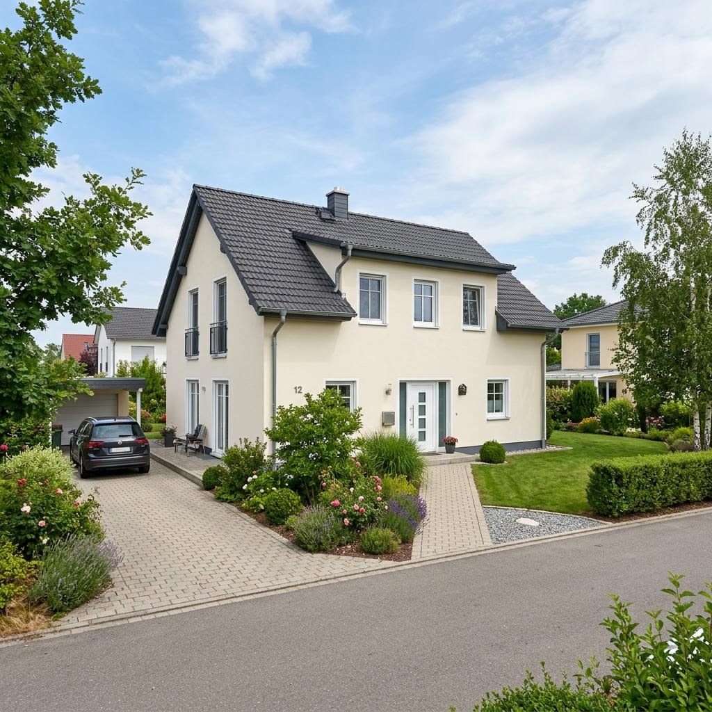 Einfamilienhaus Flair 125 von Town & Country — massives Fertighaus mit Satteldach und 125 m²
