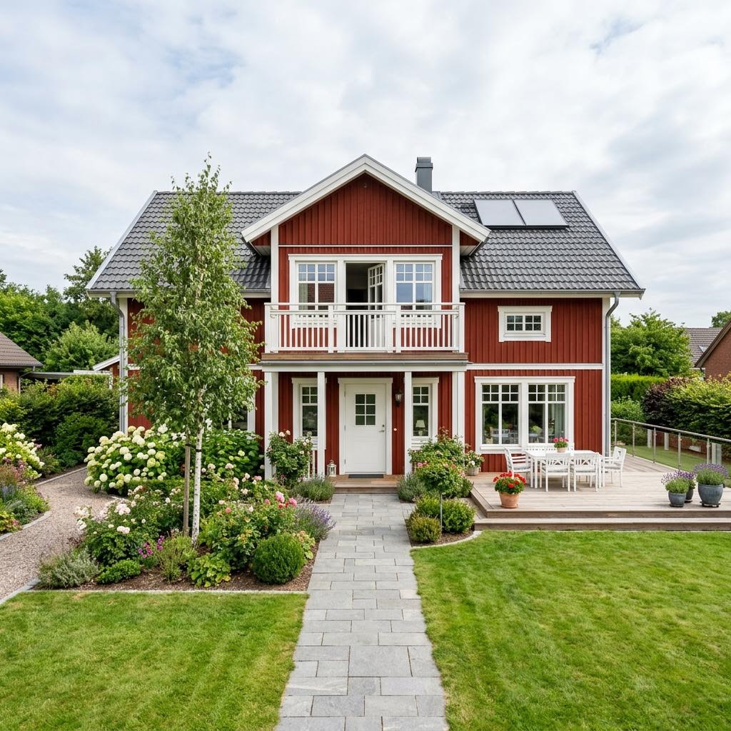 Schwedenhaus Arla von Eksjöhus — Holzrahmenbau mit 142 m²