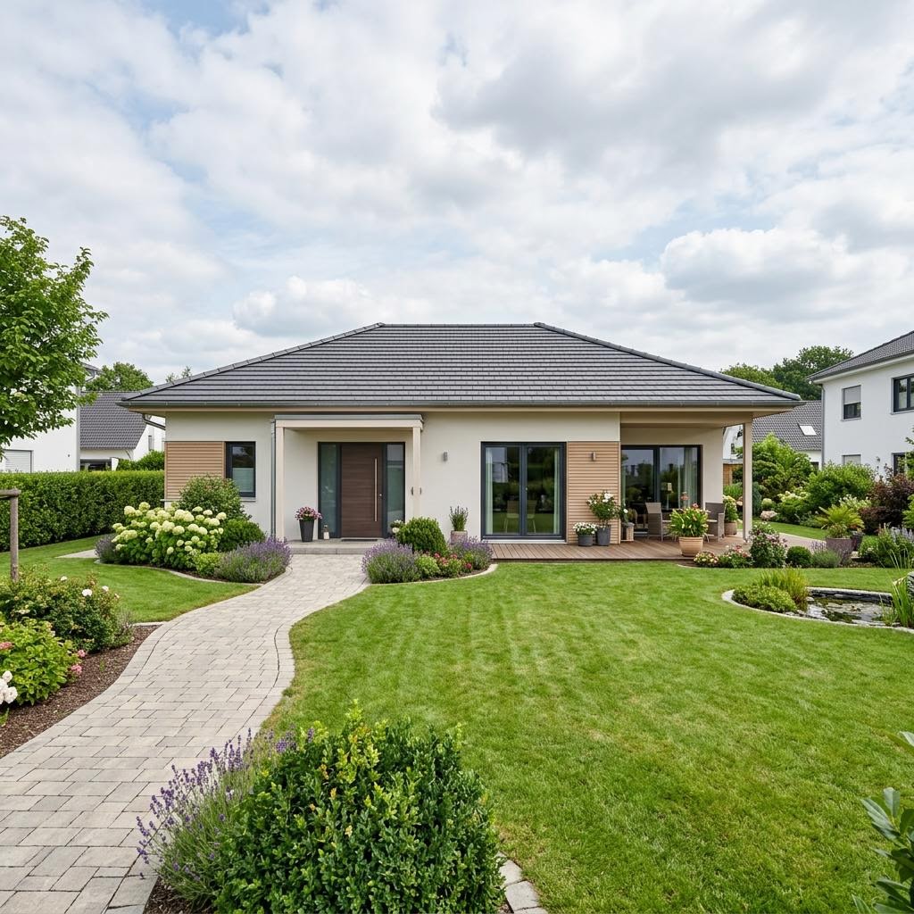 Bungalow VIO Bungalow 128 von FingerHaus — Holztafelbau mit 128 m²