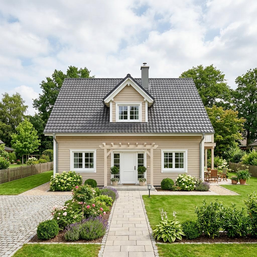 Amerikanisches Haus Cape Cod 134 von Greenville — Holztafelbau mit 134 m²