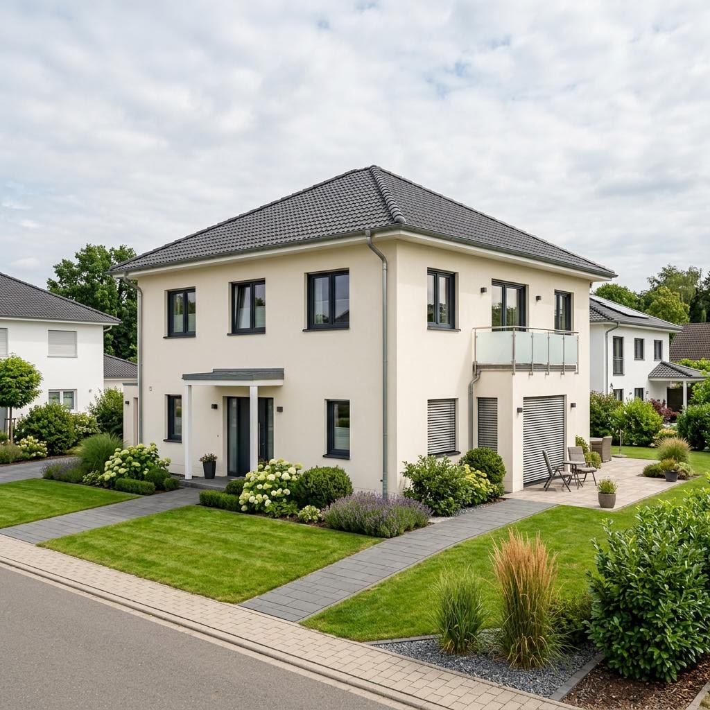 Stadtvilla Stadtvilla 155 von Hanse Haus — Holztafelbau mit 155 m²