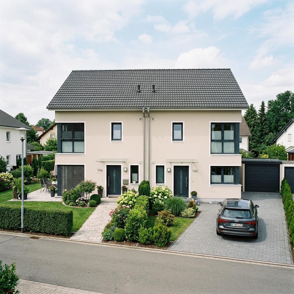 Doppelhaus Doppelhaus Aura von Kern-Haus — Massivhaus mit 125 m²