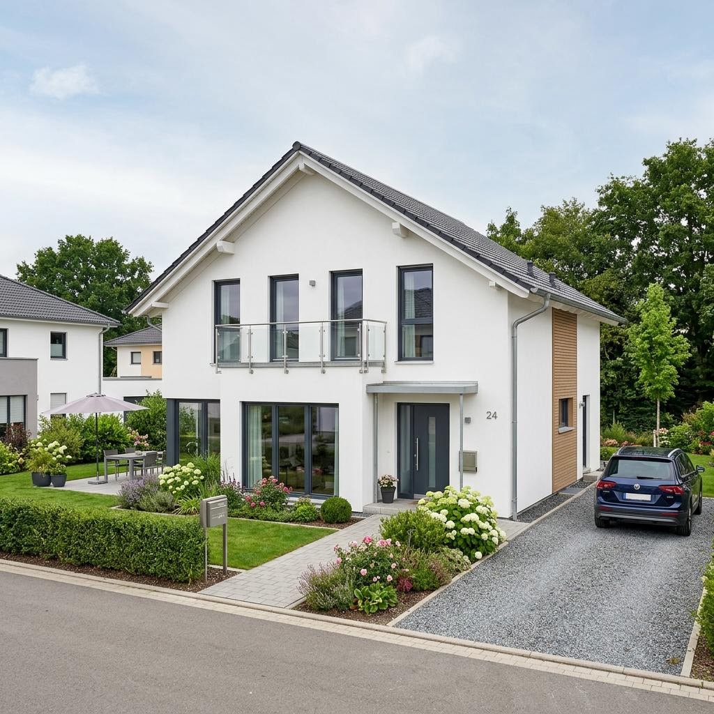Ausbauhaus FamilyStyle 24.01 S von massa haus — Holztafelbau mit 235 m²