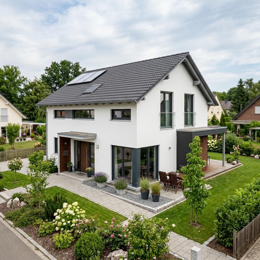 Ausbauhaus LifeStyle 13.07 S von massa haus — Holztafelbau mit 130 m²