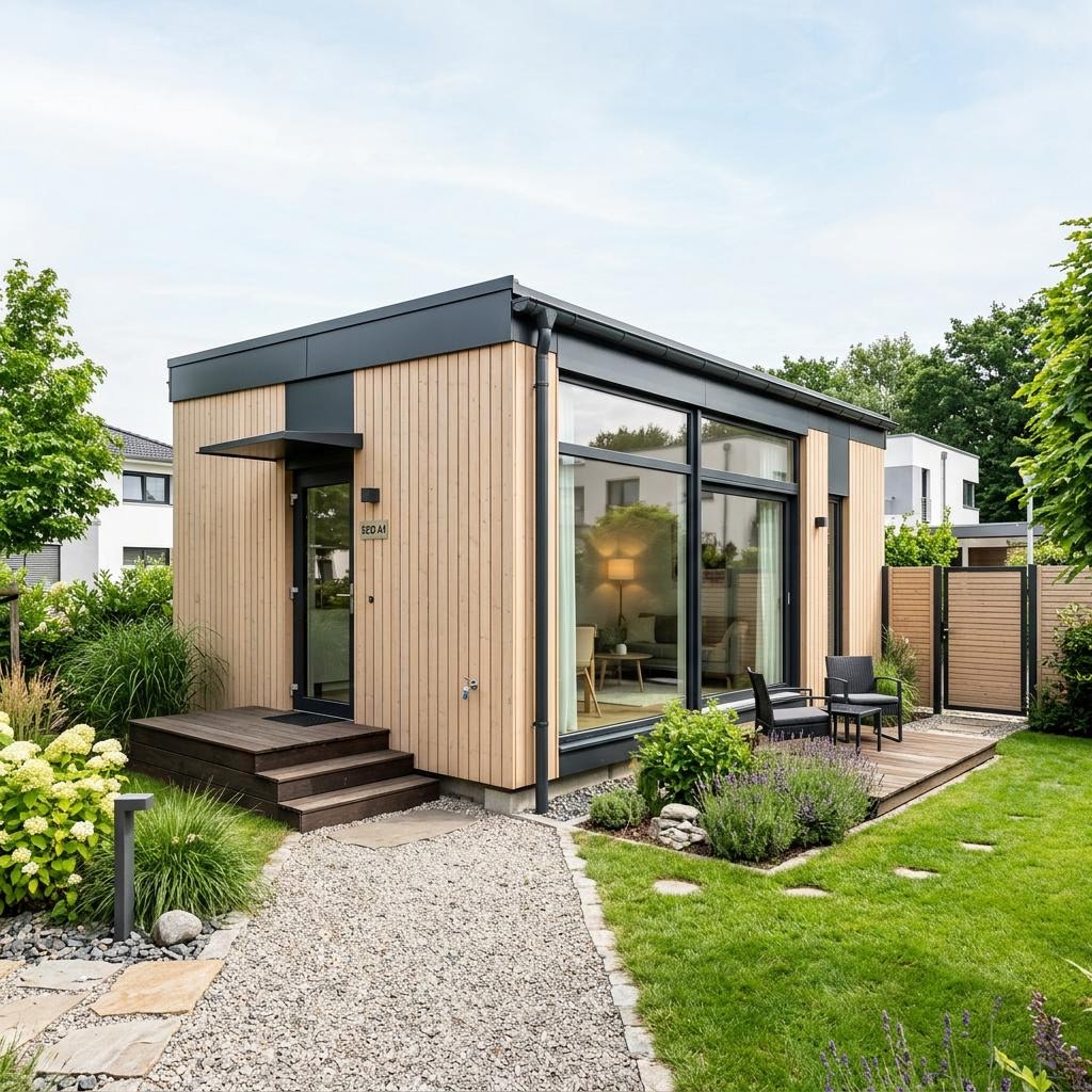 Modulhaus ECO A1 von McCube — Modulbau mit 29 m²