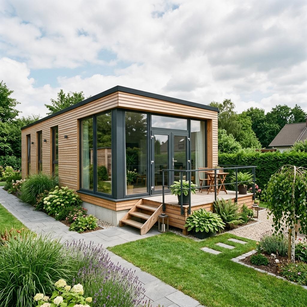 Modulhaus ECO A2 von McCube — Modulbau mit 60 m²