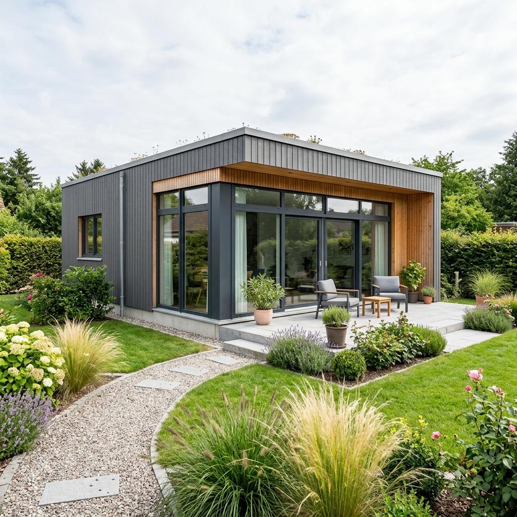 Modulhaus Serie C3 von McCube — Modulbau mit 56 m²
