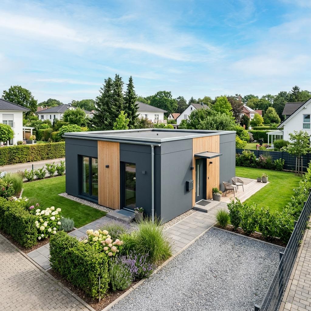 Tiny House Tiny House Cube 40 von McCube — Flachdach, 40 m²