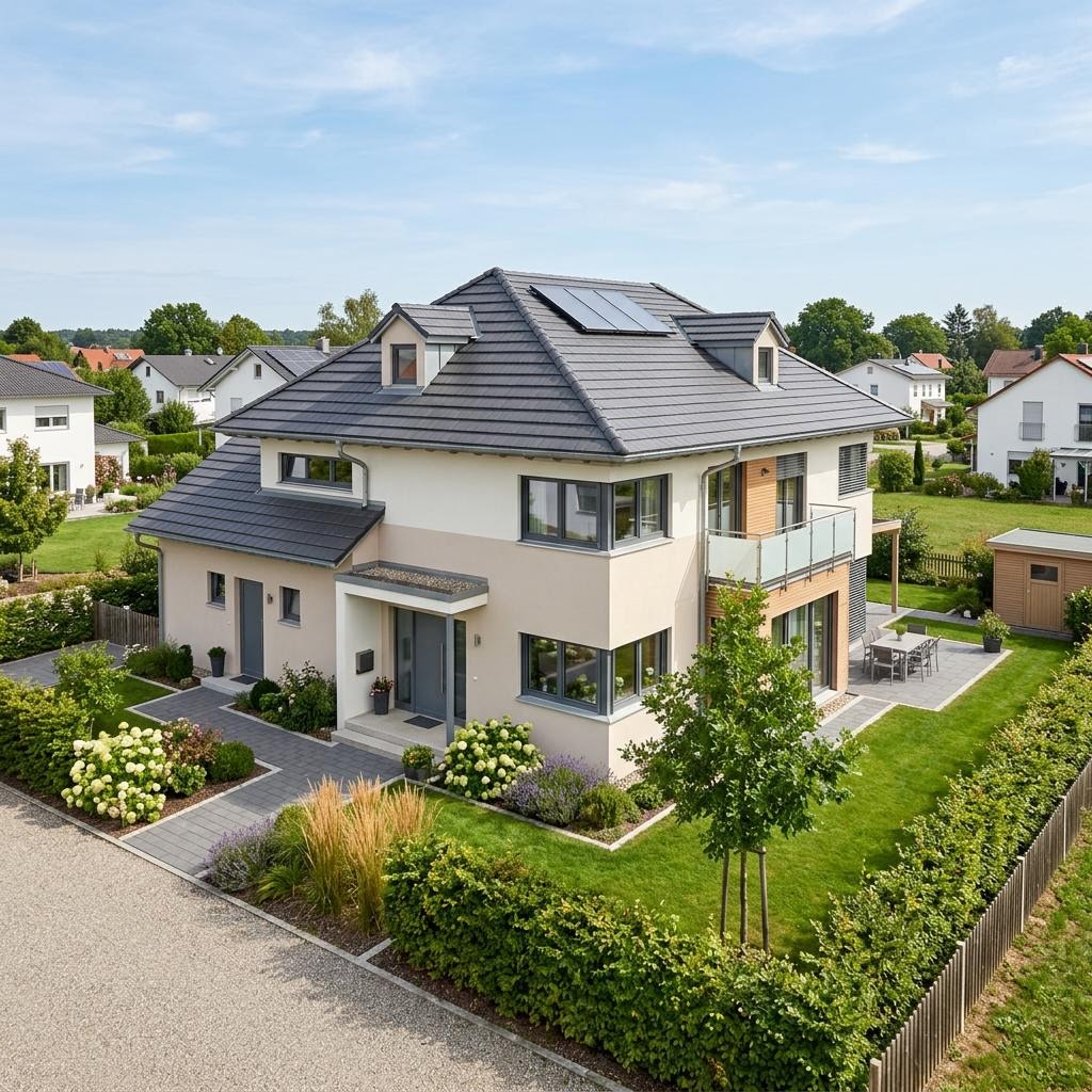 Mehrgenerationenhaus Family Plus 230 von OKAL Haus — Krüppelwalmdach, 230 m²