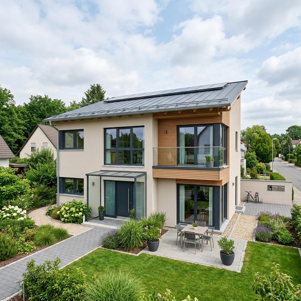 Ausbauhaus Pult 30 von OKAL Haus — Holztafelbau mit 165 m²
