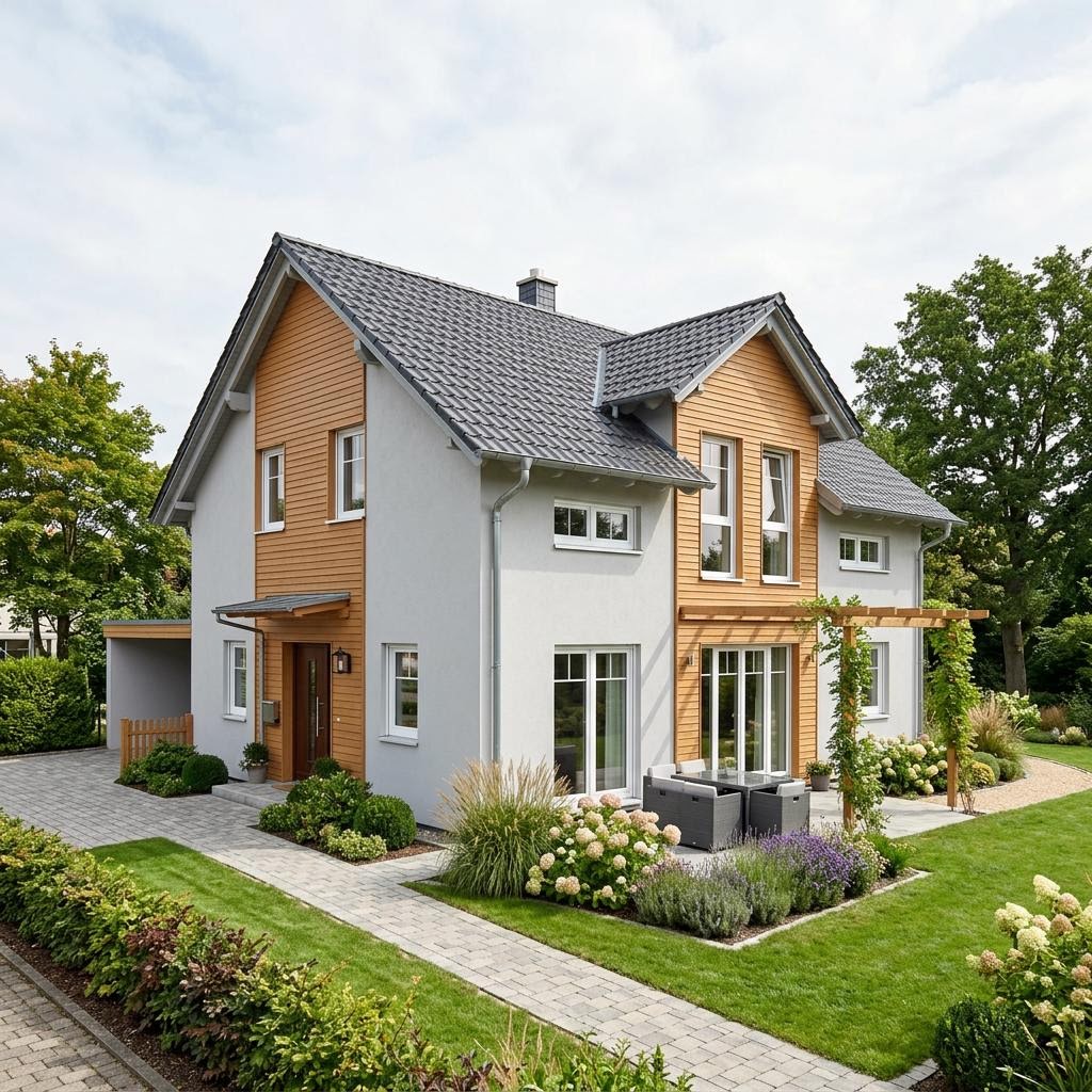 Einfamilienhaus CLOU 166 von RENSCH-HAUS — Holztafelbau mit 162 m²