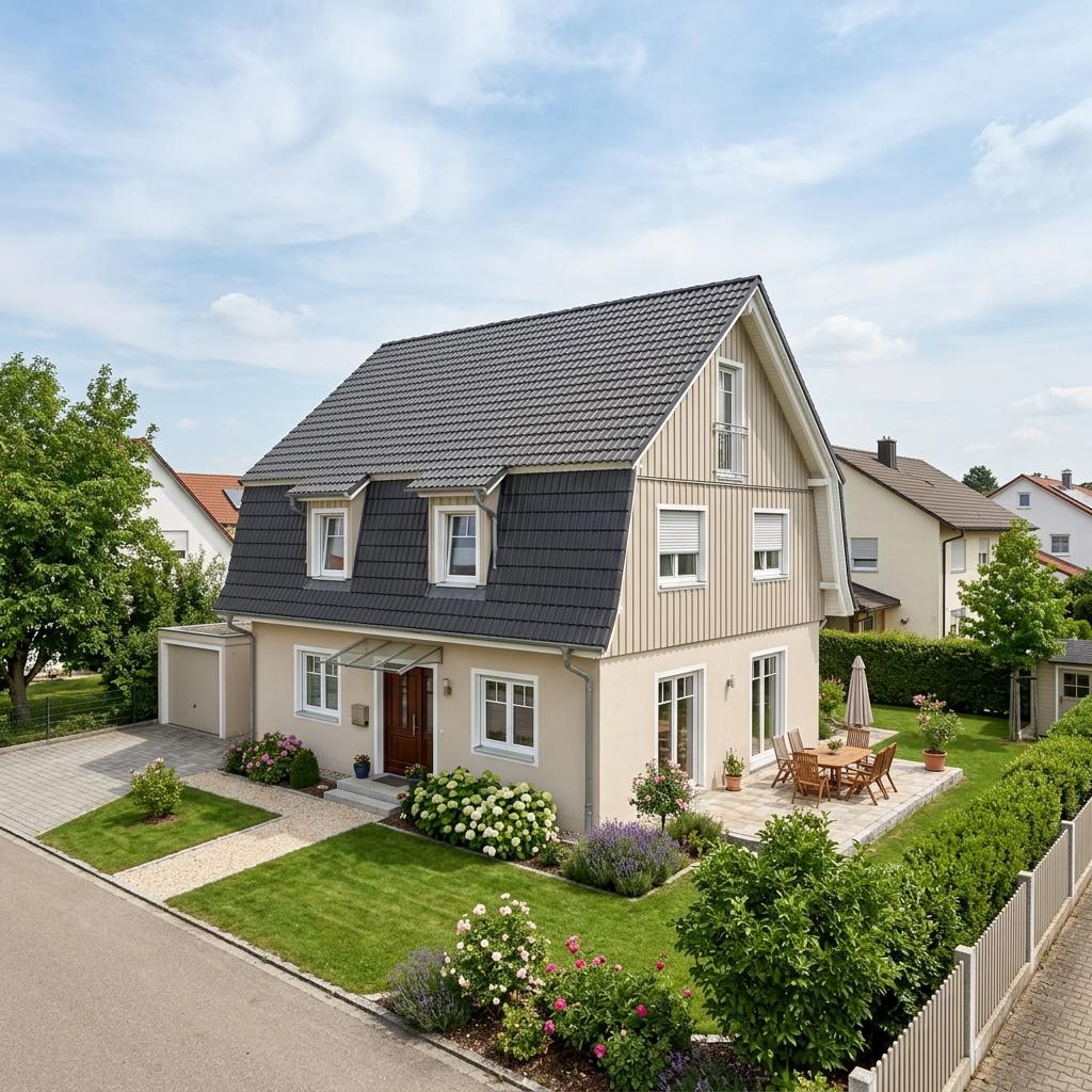 Einfamilienhaus Classic Mansarde 134 von STREIF Haus mit Mansarddach — 134 m²