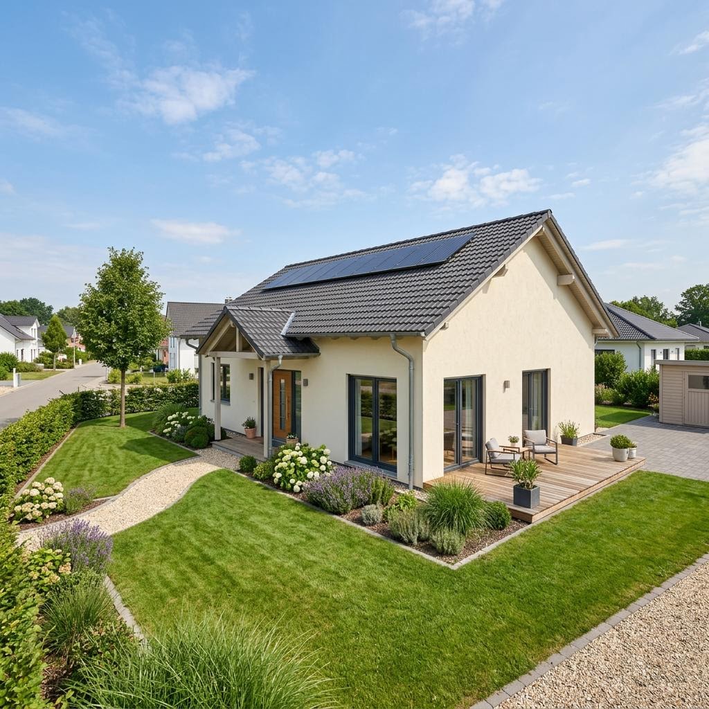Bungalow Bungalow Sattel 105 von Town & Country Haus Deutschland mit Satteldach — 105 m²