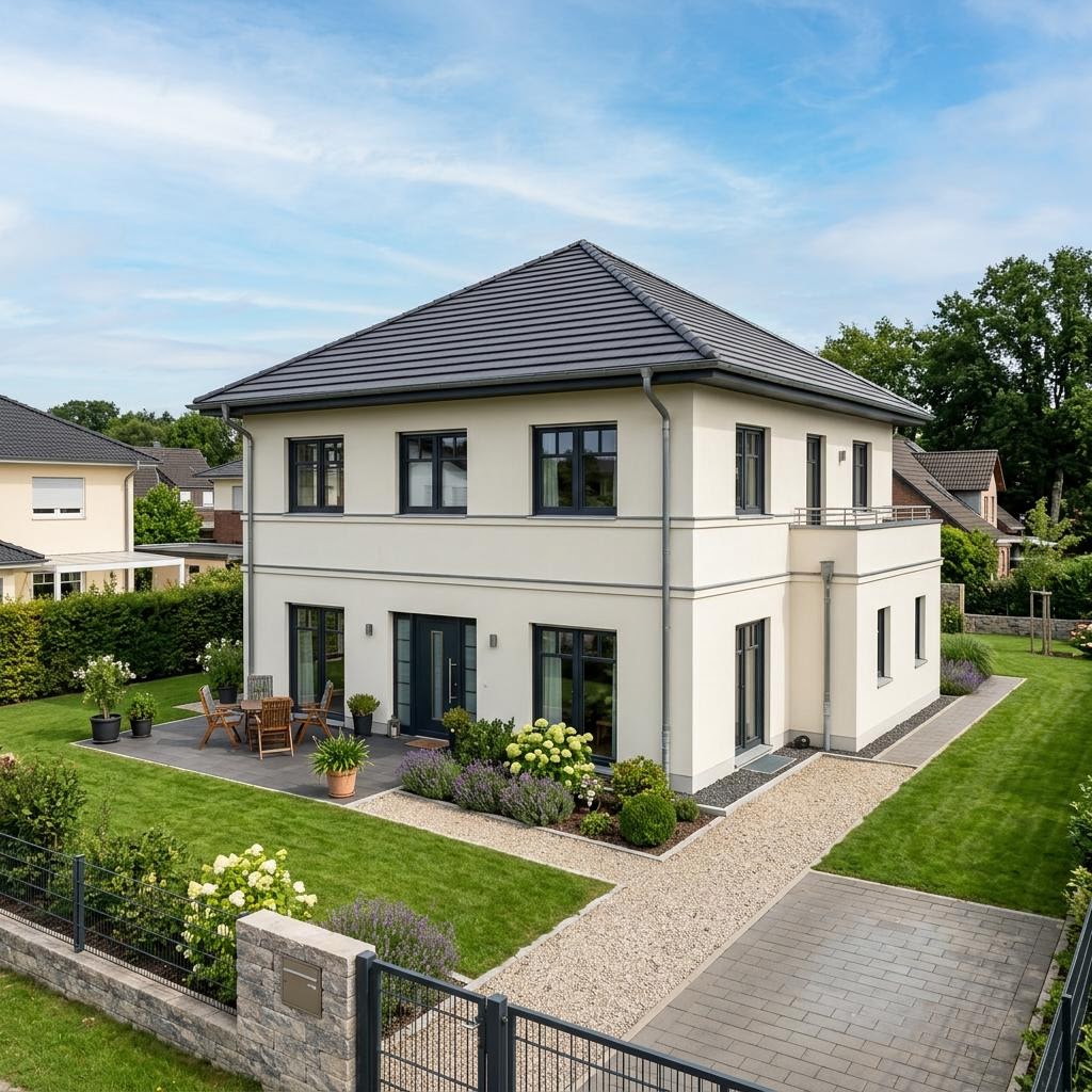 Stadtvilla Flair Zelt 113 von Town & Country Haus Deutschland mit Zeltdach — 113 m²