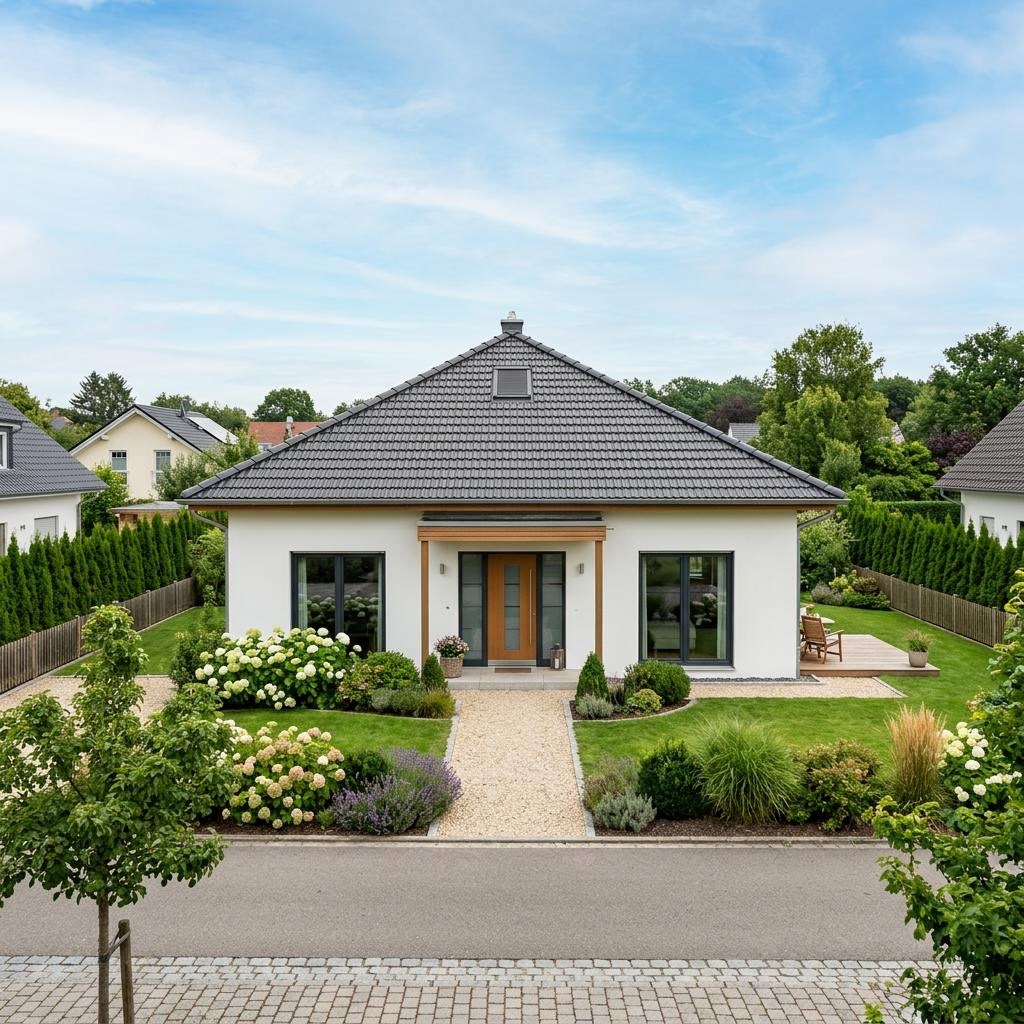 Singlehaus Singlehaus Flair 70 von Town & Country Haus Deutschland — Zeltdach, 70 m²