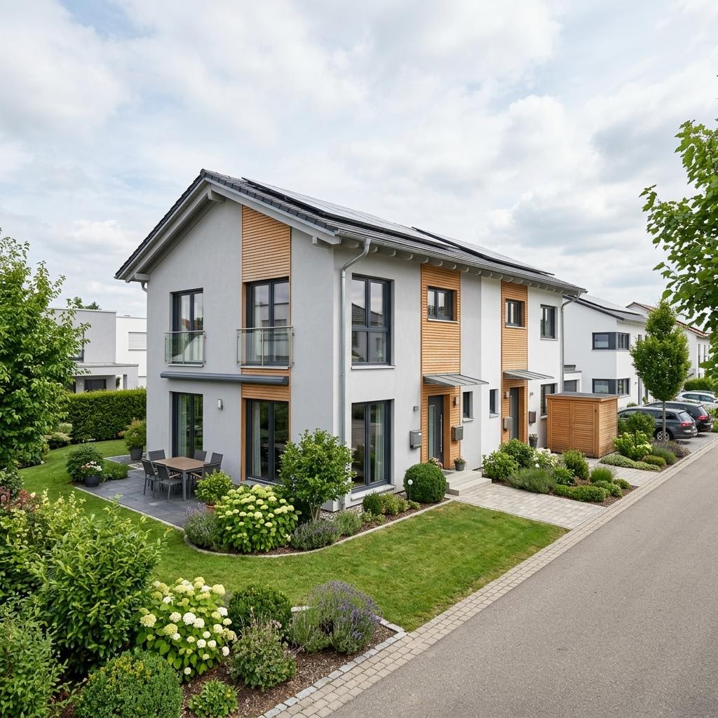 Doppelhaus CityLife Doppelhaus von WeberHaus — Holztafelbau mit 130 m²