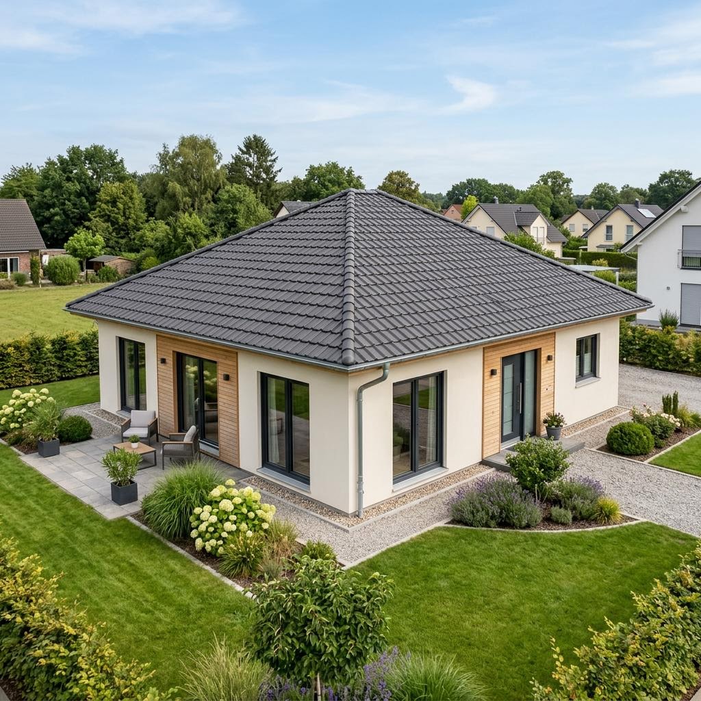 Singlehaus Singlehaus Mono 95 von WOLF-HAUS — Walmdach, 95 m²