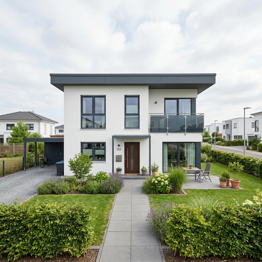 Bausatzhaus BHS 122 von Ytong Bausatzhaus — Porenbeton-Massivbau mit 122 m²